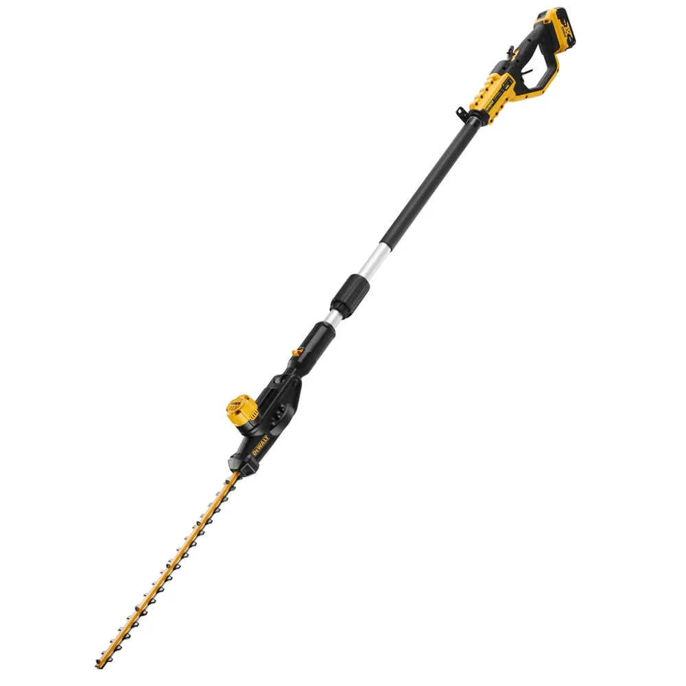 Аккумуляторный бесщеточный кусторез с телескопической штангой DeWALT DCMPH566P1