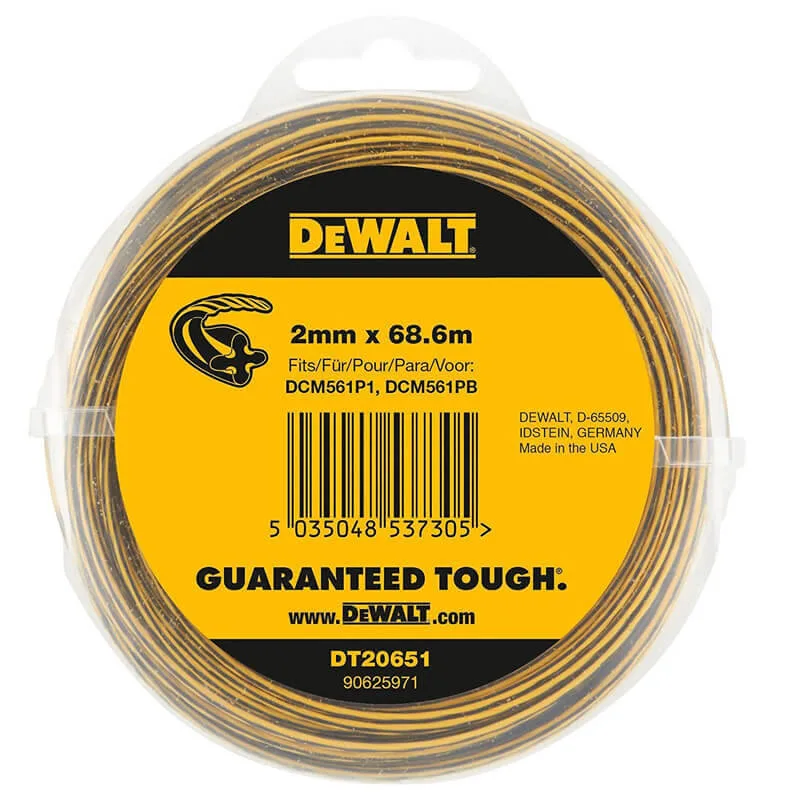 Леска триммерная DeWalt DT20651
