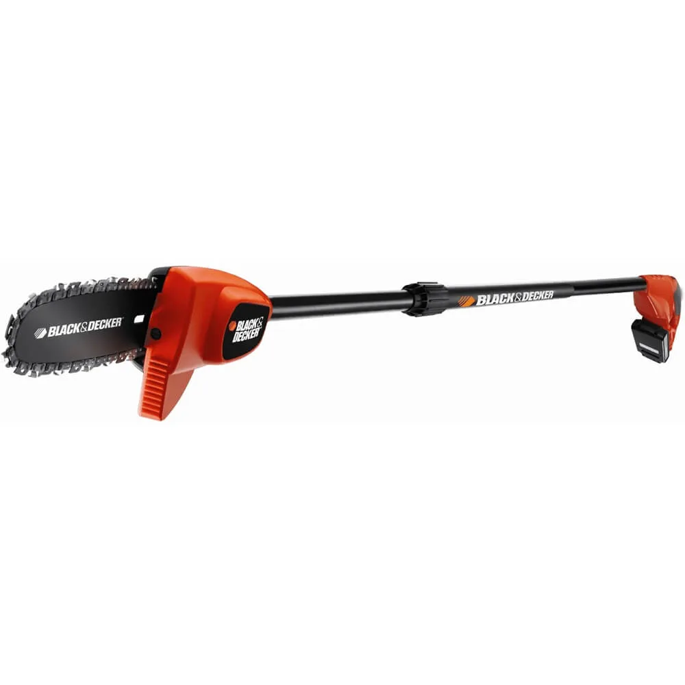 Аккумуляторная высоторезная пила с телескопической штангой BLACK+DECKER GPC1820L20.