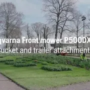 Райдер Husqvarna P 525dx + кабина