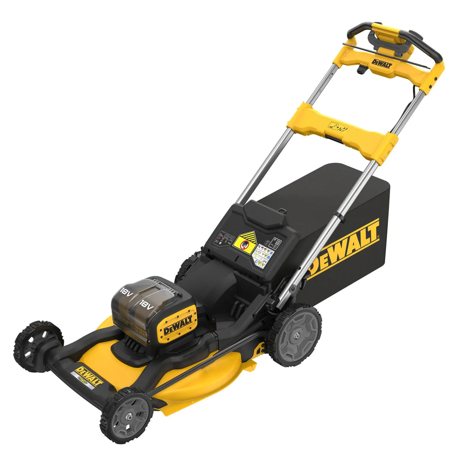 Аккумуляторная самоходная бесщеточная газонокосилка DeWALT DCMWSP156N