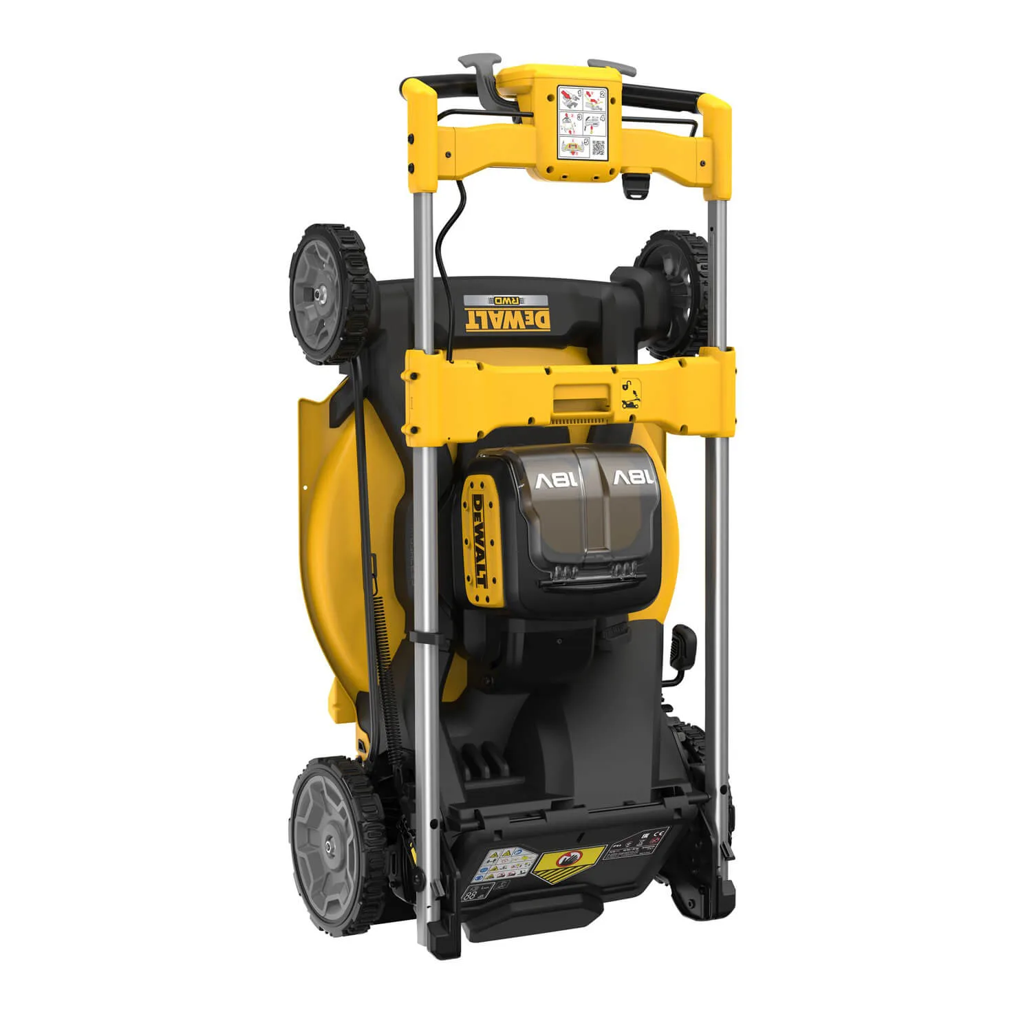 Аккумуляторная самоходная бесщеточная газонокосилка DeWALT DCMWSP156N
