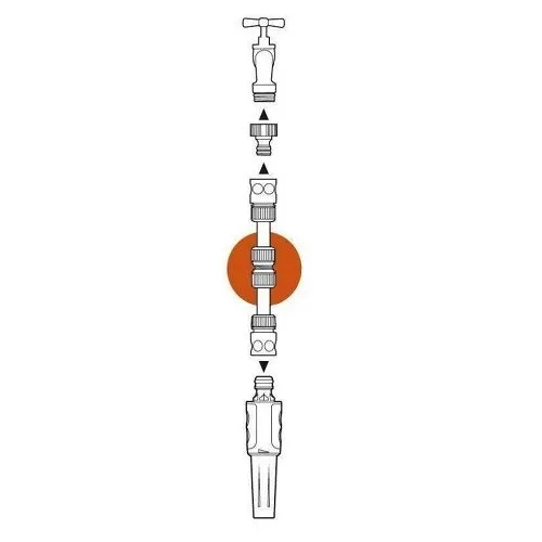 Муфта ремонтна Gardena 19 мм 3/4''
