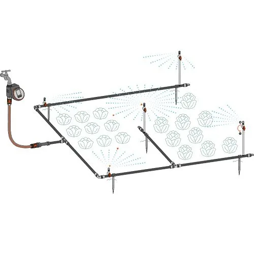 Комплект для полива Gardena Micro-Drip-System клумб и грядок площадью до 60 м2