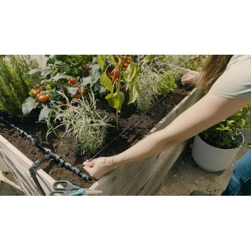 Комплект для полива Gardena Micro-Drip-System Raised Bed Set для высоких грядок на 35 растений