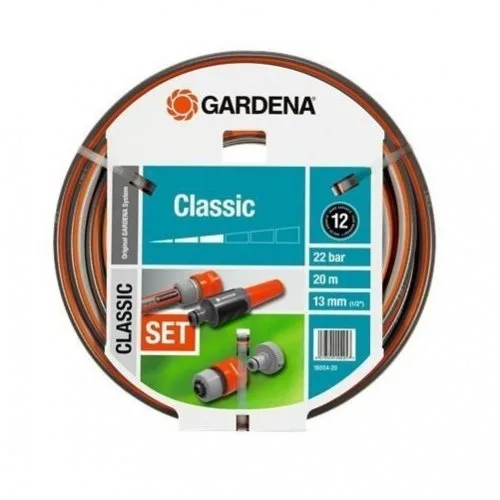 Шланг у комплекті із сполучними елементами Gardena Classic 1/2