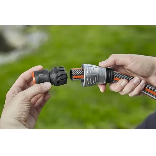 Конектор Gardena Premium з аквастопом 19 мм (3/4")
