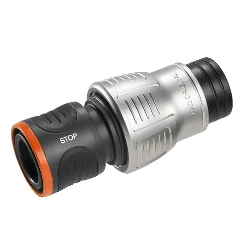 Конектор Gardena Premium з аквастопом 19 мм (3/4")