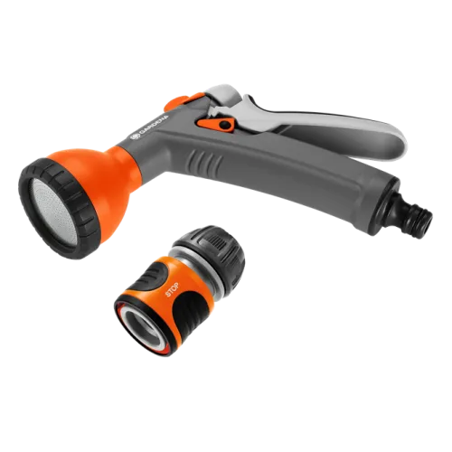 Пістолет для поливу Gardena Classic + конектор з аквастопом