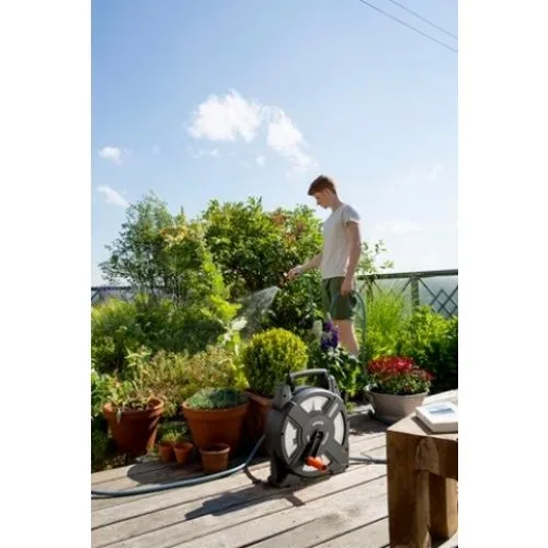 Котушка зі шлангом Gardena 18400 + комплект для підключення