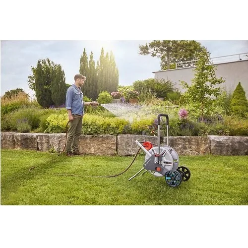 Тележка для шланга GARDENA AquaRoll M EasyMetal