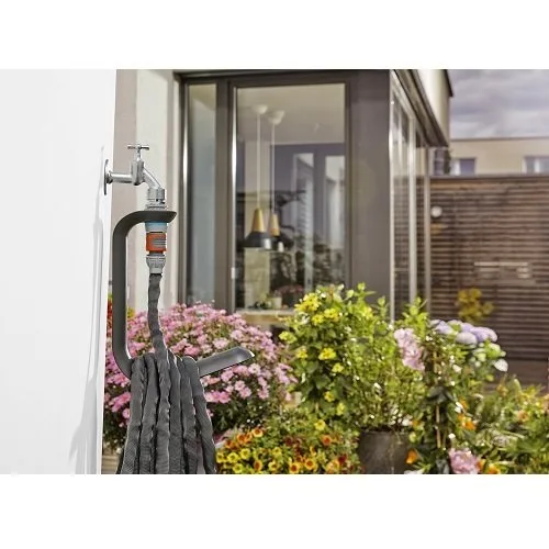 Набор шланг GARDENA Liano садовый текстильный 13 мм (1/2") 15 м с держателем TapFix