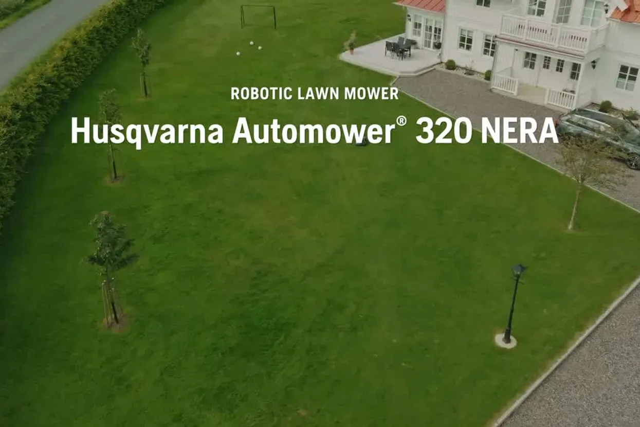 Газонокосарка-робот Husqvarna AM 320 NERA з системою Husqvarna EPOS™