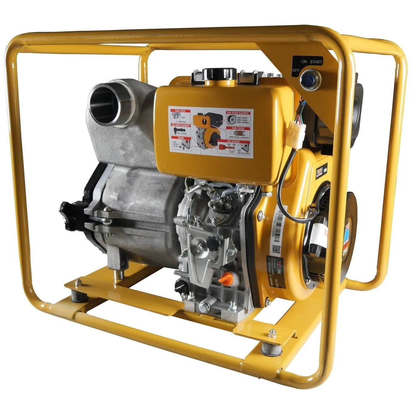 Мотопомпа для брудної води DAISHIN PTD306TS