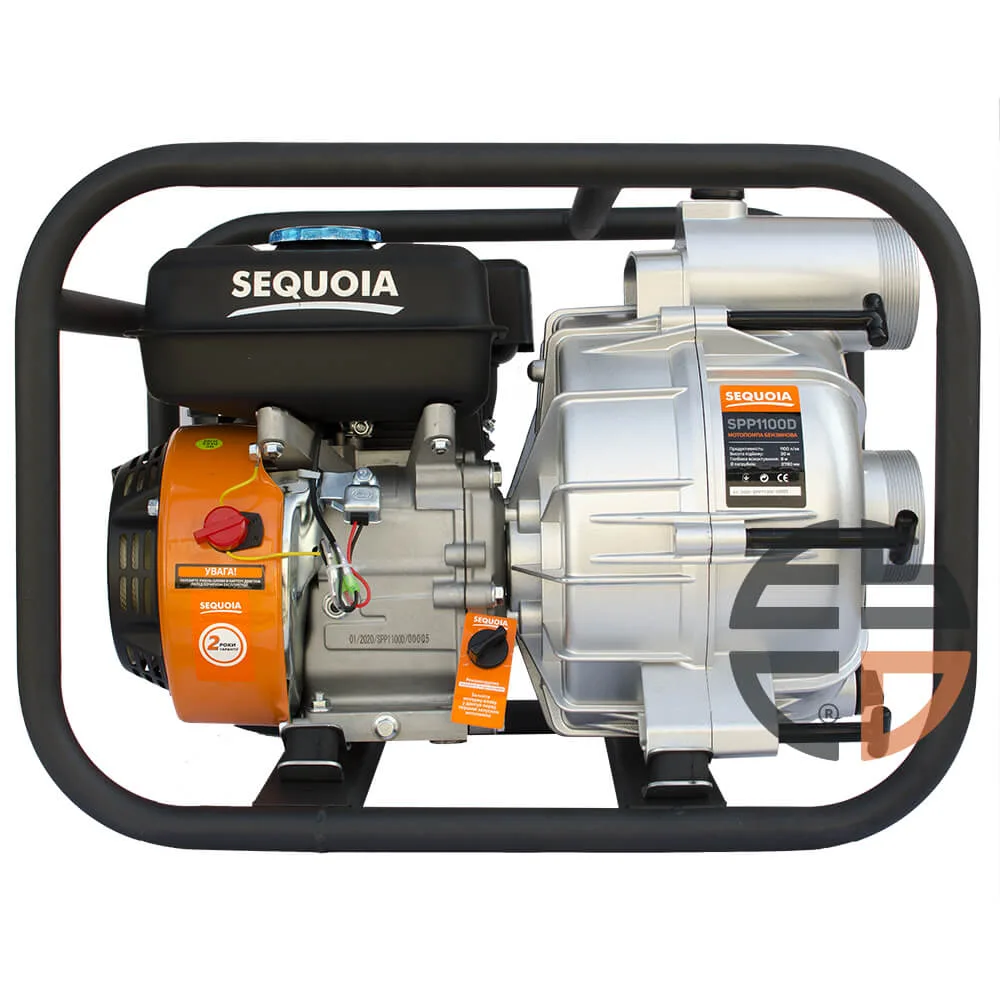 Мотопомпа для брудної води SEQUOIA SPP 1100 D