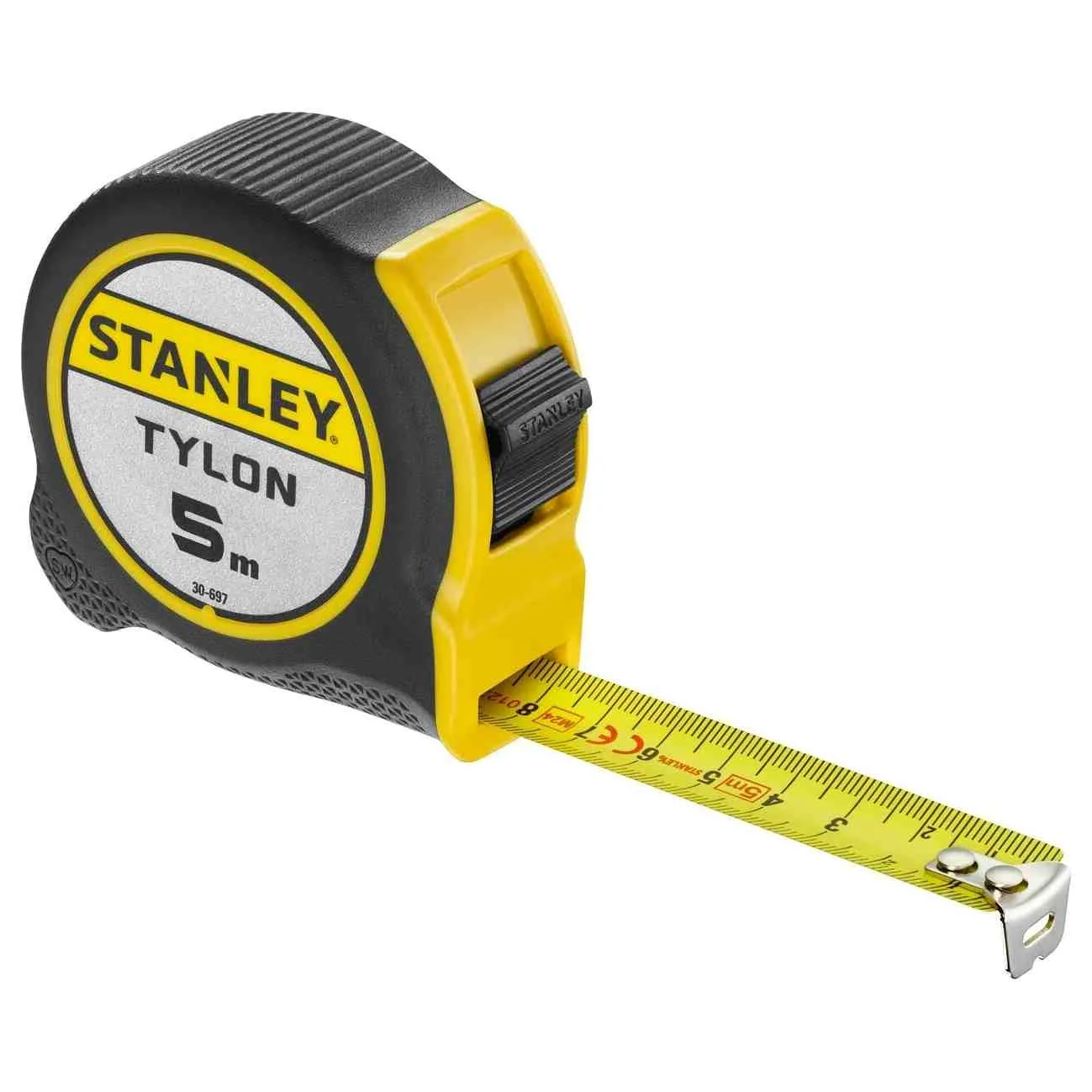 Измерительная рулетка Tylon ™ длиной 5 м, шириной 19 мм, в пластиковом корпусе STANLEY 0-30-697.