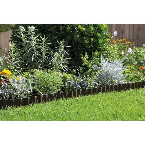 Бордюр садовый Gardena 9 м х 20 см коричневый