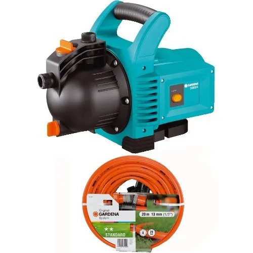 Насос садовий Gardena 3000/4 Classic + 20м шланга 1/2'
