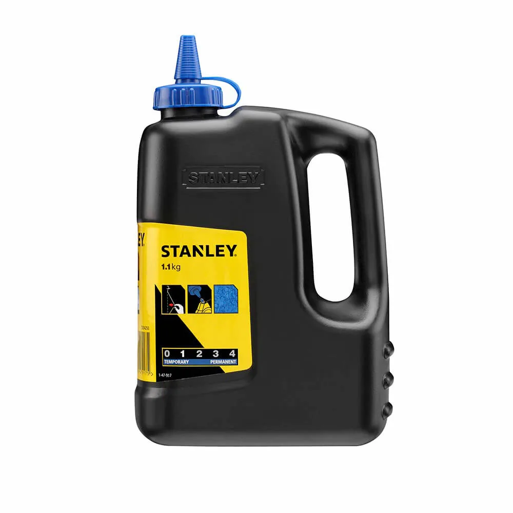Синий меловой порошок универсального применения STANLEY 1-47-917.