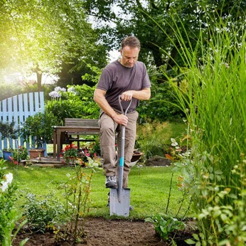 Лопата садова Gardena NatureLine 117 см із ручкою
