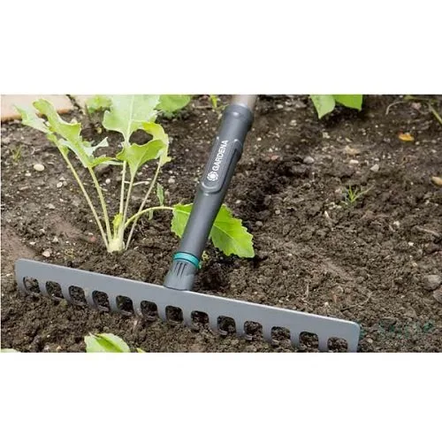Грабли садовые Gardena NatureLine 36 см с ручкой