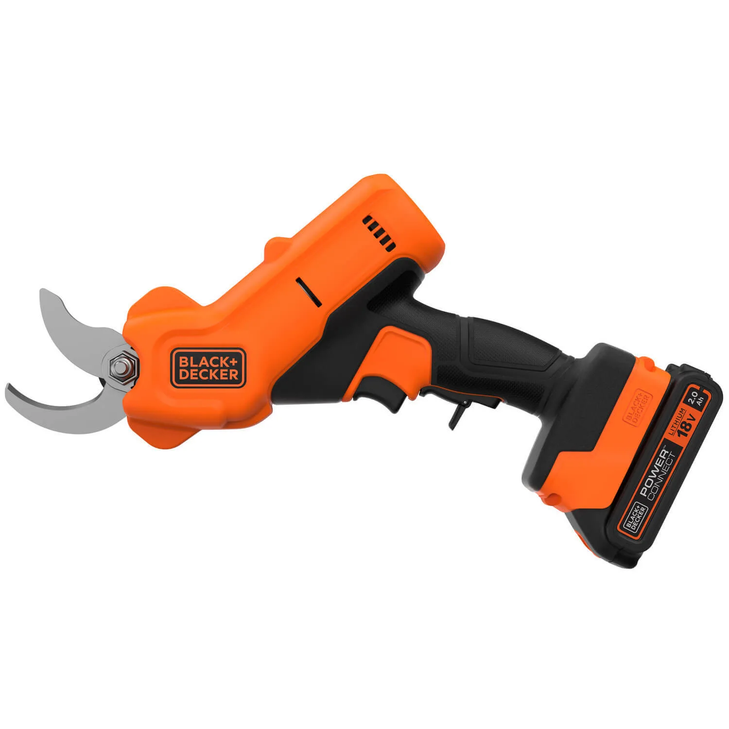 Аккумуляторные садовые ножницы BLACK+DECKER BCPP18D1