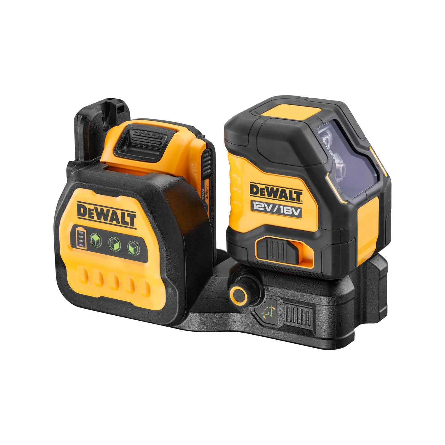 Лазерный линейный уровень DeWALT DCE088D1G18