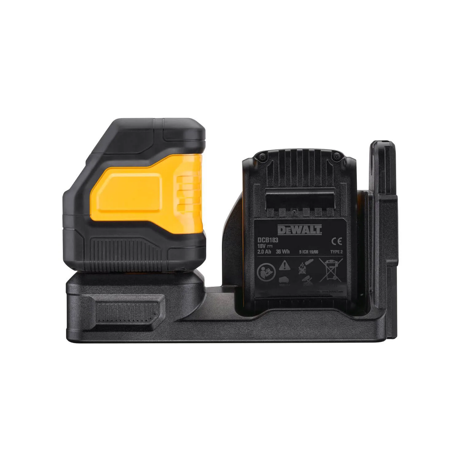 Лазерный линейный уровень DeWALT DCE088D1G18