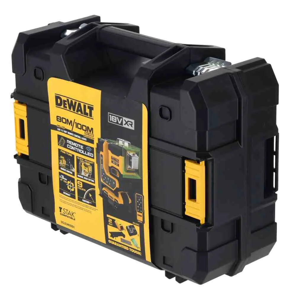 Лазерный линейный уровень DeWALT DCLE34035D1