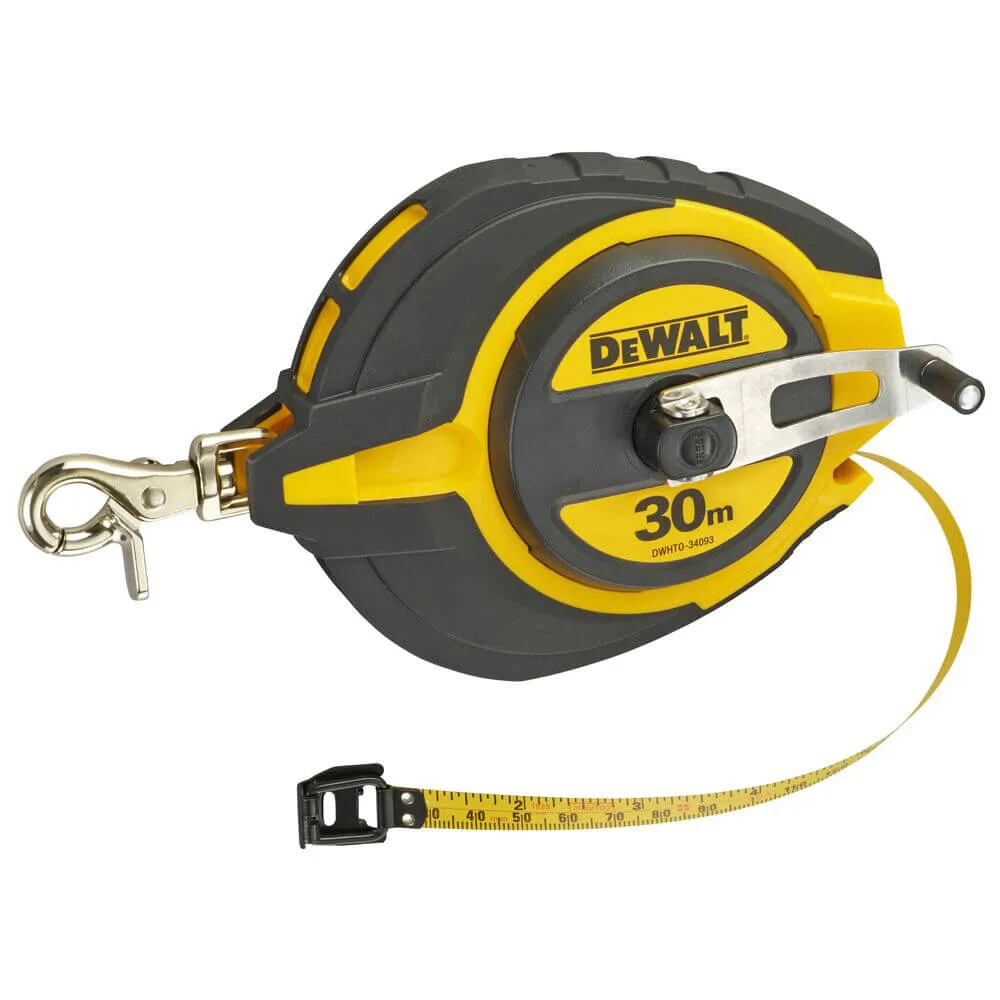 Измерительная рулетка Steel, 30 м х 10 мм DeWALT DWHT0-34093