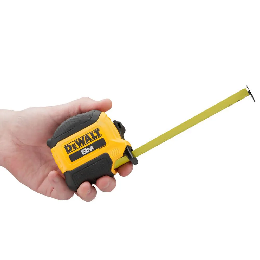 Измерительная рулетка COMPACT, 8 м х 28 мм DeWALT DWHT38128-0