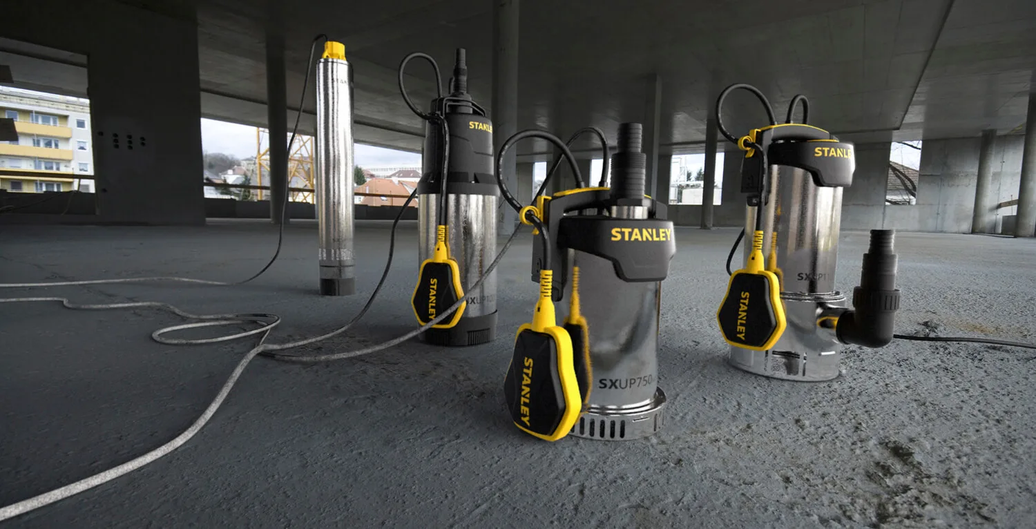 Насос свердловинний електричний STANLEY SXUP1000XWE