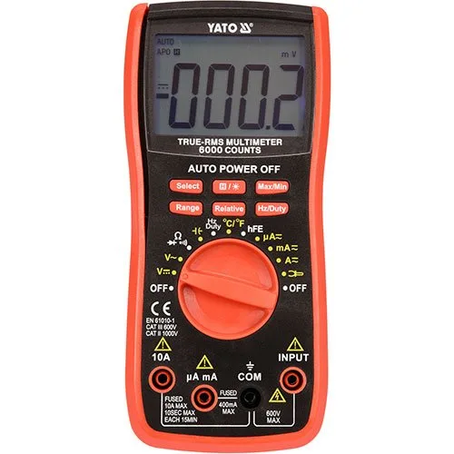 Мультиметр цифровой YATO YT-73085