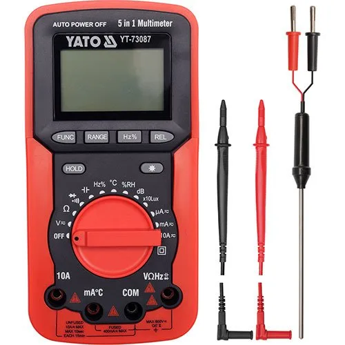 Мультиметр цифровой YATO YT-73087