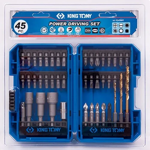 Набор бит KING TONY 1045MR 45 шт