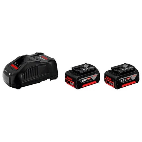 Комплект насадок Bosch 2 GBA 18V 5.0Ah + GAL 1880 CV
