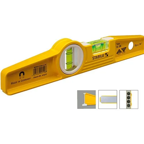 Будівельний рівень STABILA 25 см 81SM 02511