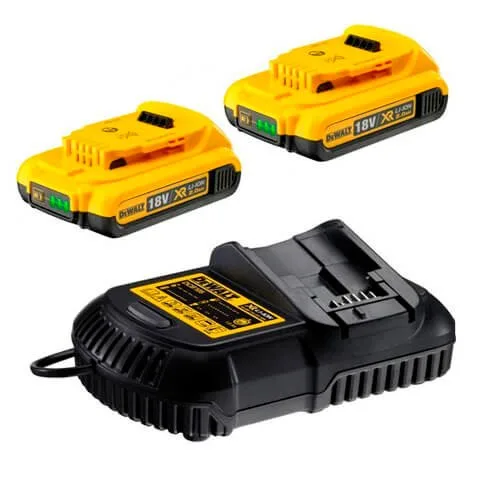Зарядное устройство DeWalt DCB115D2 и 2 аккумулятора DCB183