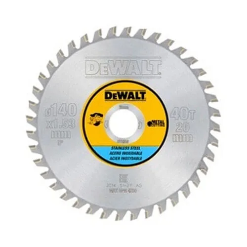 Пильный диск METAL CUTTING DeWALT DT1918