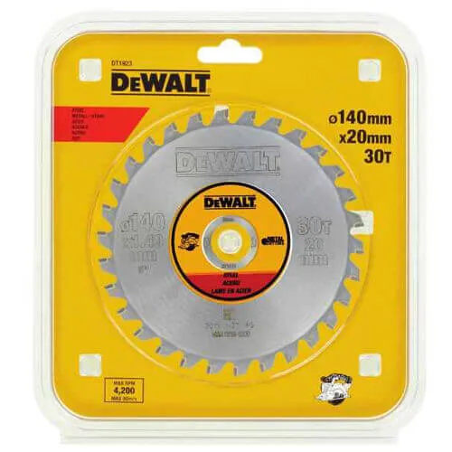 Пильный диск METAL CUTTING DeWALT DT1923