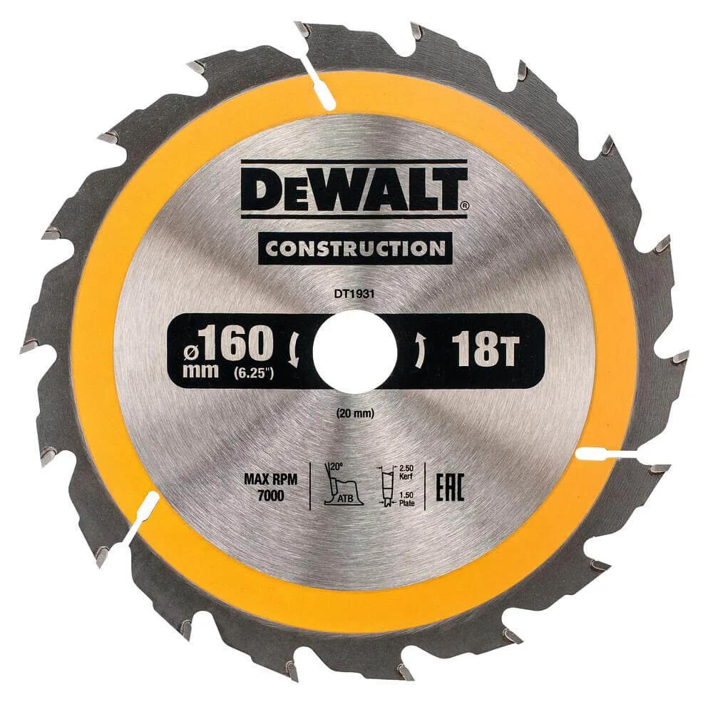 Пильный диск СONSTRUCTION DeWALT DT1931