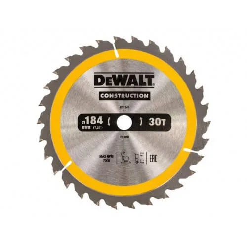 Пильный диск СONSTRUCTION DeWALT DT1940