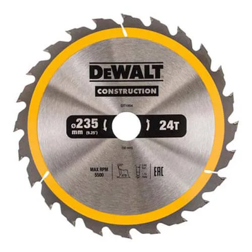 Пильный диск СONSTRUCTION DeWALT DT1954