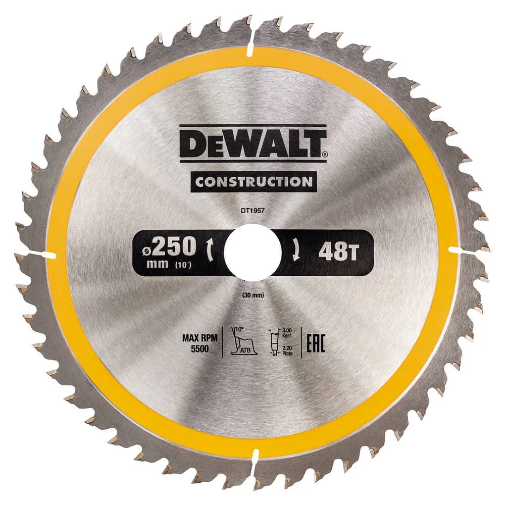 Пильный диск СONSTRUCTION DeWALT DT1957
