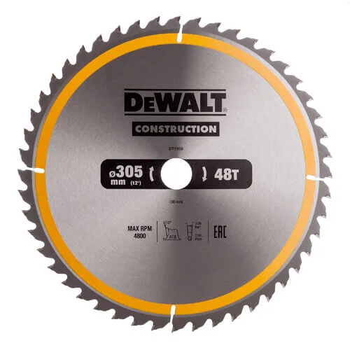Пильный диск СONSTRUCTION DeWALT DT1959