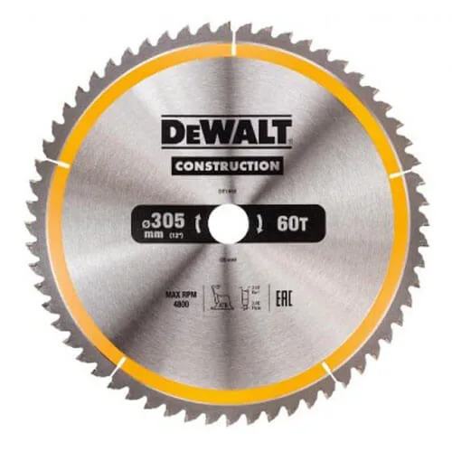 Пильный диск СONSTRUCTION DeWALT DT1960