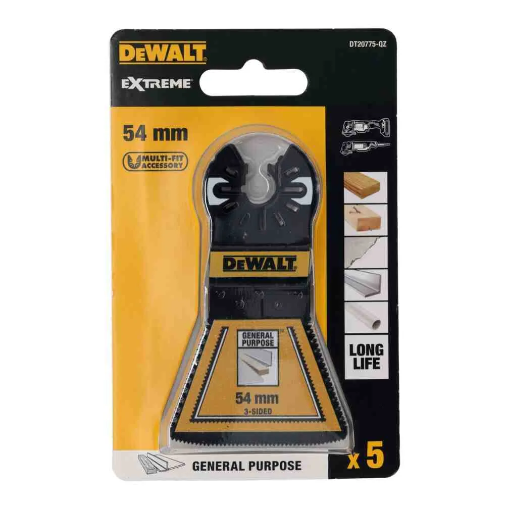 Трехсторонняя погружная пильная шина Extreme DeWALT DT20775