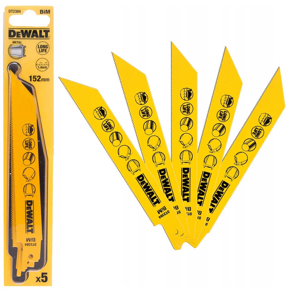 Биметаллическое пильное полотно DeWALT DT2384