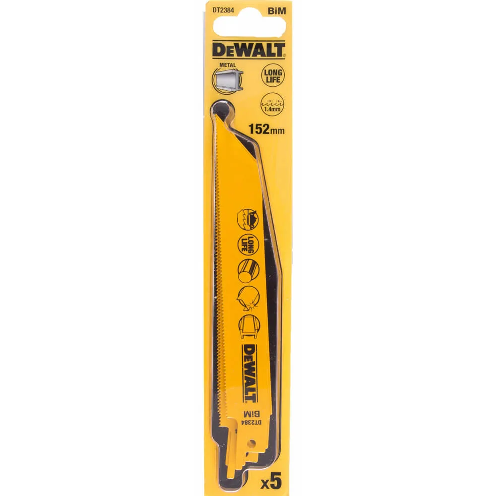 Биметаллическое пильное полотно DeWALT DT2384