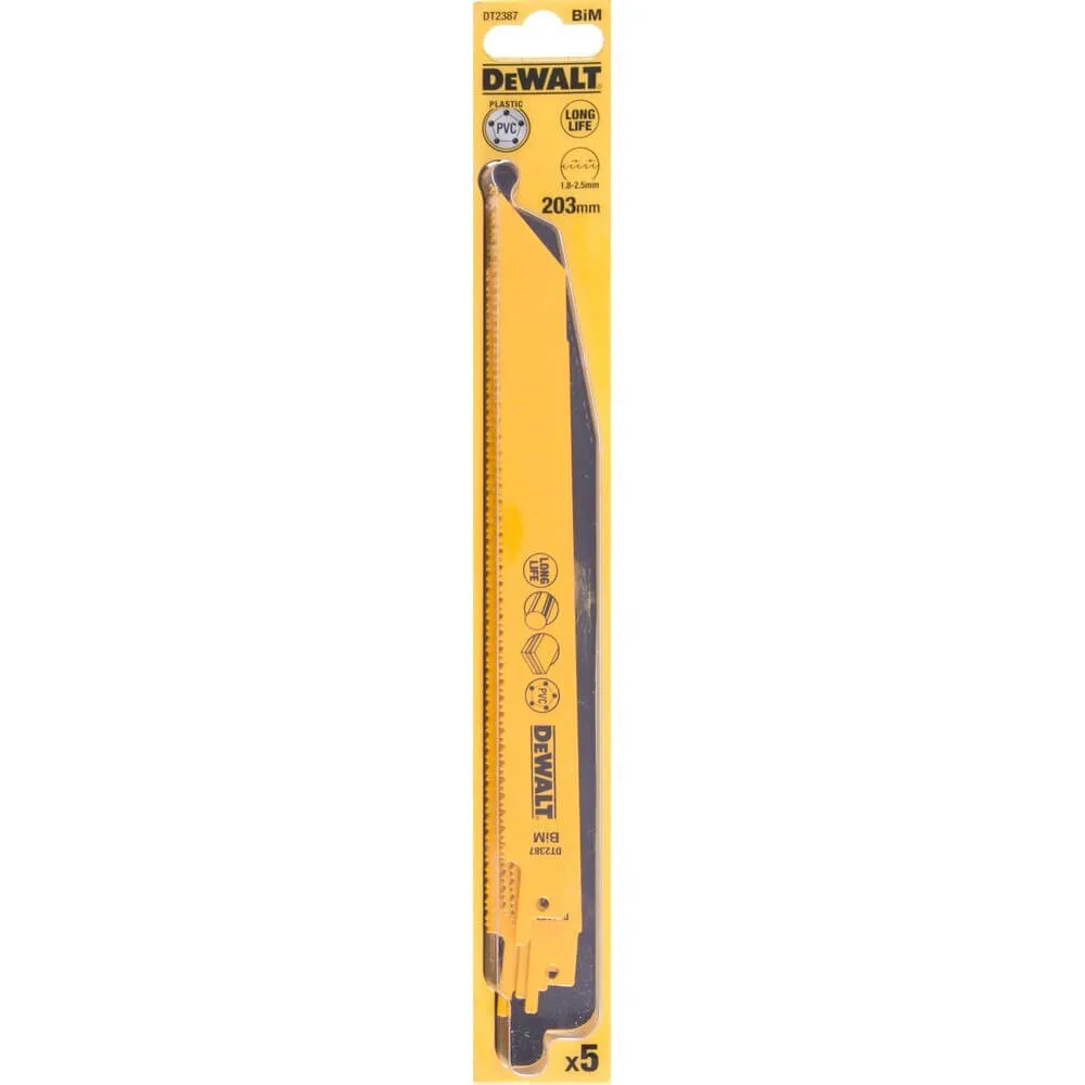Двухкомпонентное биметаллическое полотно DeWALT DT2387